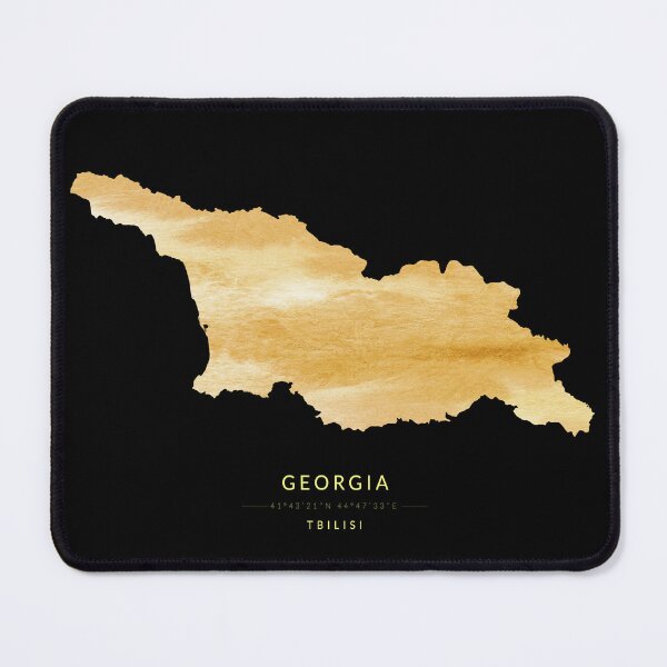 Item preview, Georgia map in gold color designed and sold by Jerhus.