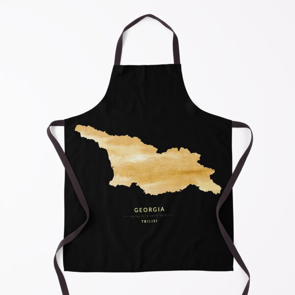 Item preview, Georgia map in gold color designed and sold by Jerhus.