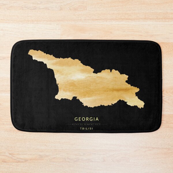 Item preview, Georgia map in gold color designed and sold by Jerhus.