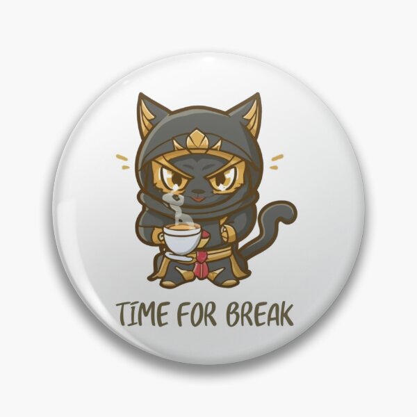 Item preview, Cat assasin with cup of coffee designed and sold by bukajart.