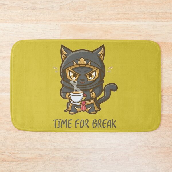 Item preview, Cat assasin with cup of coffee designed and sold by bukajart.