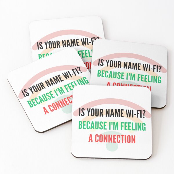 Item preview, Is Your Name Wifi Because I'm Feeling A Connection Perfect T-Shirt designed and sold by Purrz.