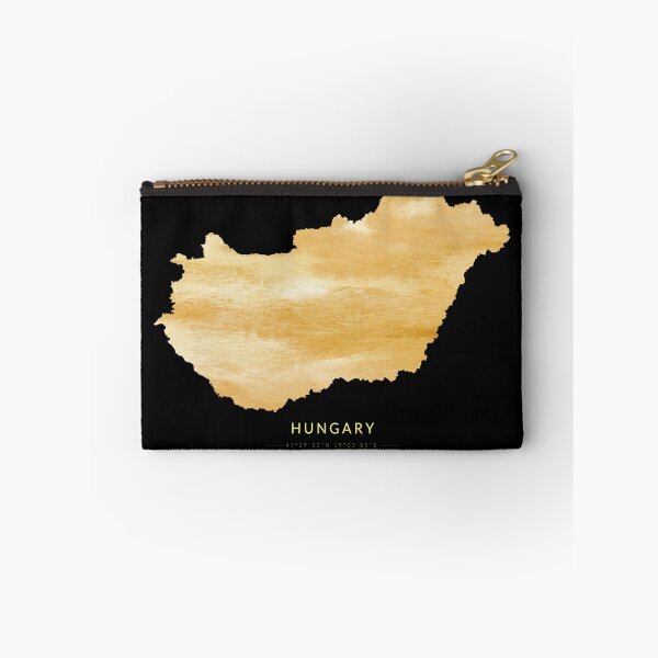 Item preview, Hungary map in gold color designed and sold by Jerhus.