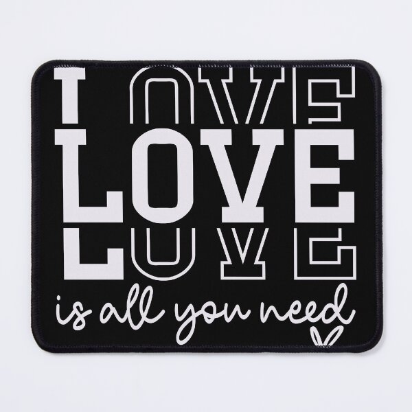 Item preview, Typo-Graphic Love: The Statement Shirt that Spells It Out designed and sold by elisabade.
