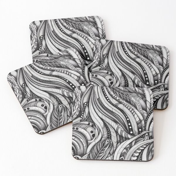 Item preview, Original pattern 7 B&W designed and sold by Antonin-Design.