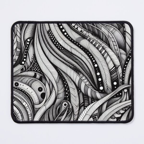 Item preview, Original pattern 7 B&W designed and sold by Antonin-Design.