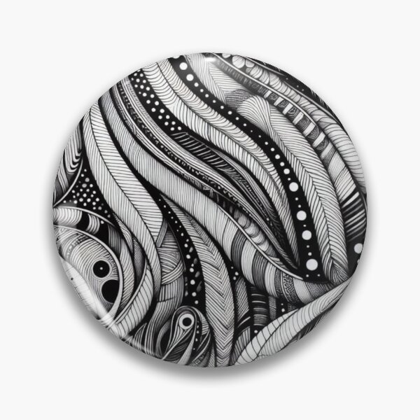 Item preview, Original pattern 7 B&W designed and sold by Antonin-Design.