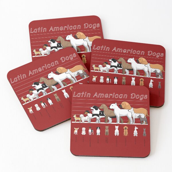 Item preview, Latin Dogs Size Comparisons designed and sold by SUPERHERON.