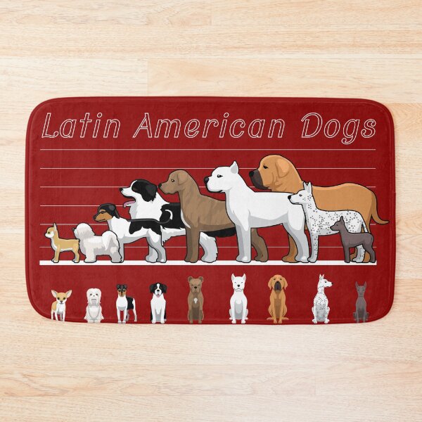 Item preview, Latin Dogs Size Comparisons designed and sold by SUPERHERON.