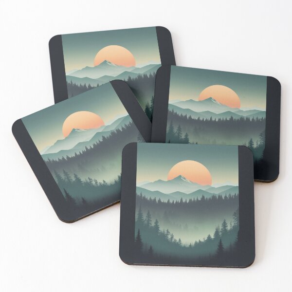 Item preview, Mountains designed and sold by ArtCraftLab.