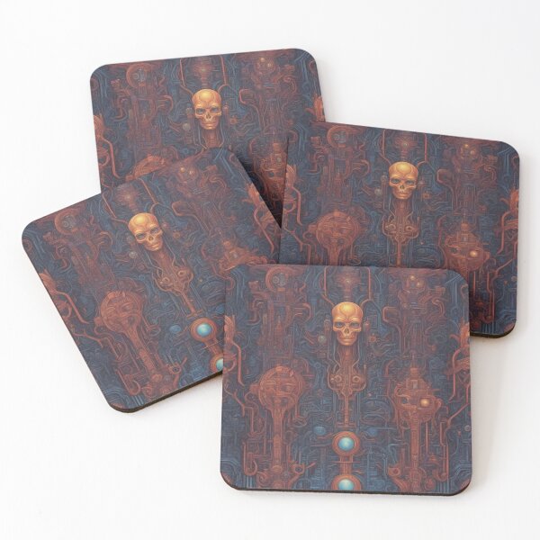 Item preview, Psychedelic Necromancy, Abstract Expressionism, Digital Art designed and sold by Burn-Ego.
