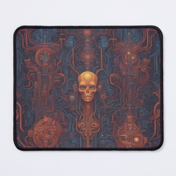 Item preview, Psychedelic Necromancy, Abstract Expressionism, Digital Art designed and sold by Burn-Ego.