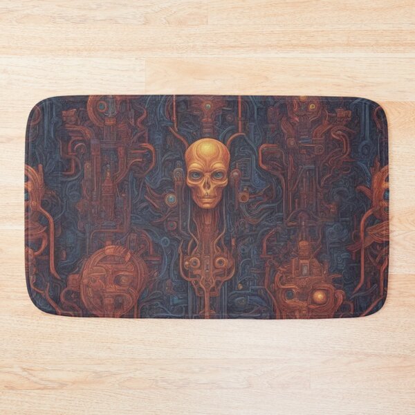 Item preview, Psychedelic Necromancy, Abstract Expressionism, Digital Art designed and sold by Burn-Ego.