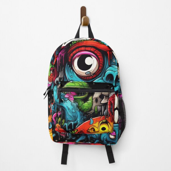 Artikelvorschau, Puppet Bad Trip, Creature Designs, Acid Smile, Psychedelic Fashion, Acid Puppet, Trippy Styles, Lustiges Monster entworfen und verkauft von psytrancedesign.