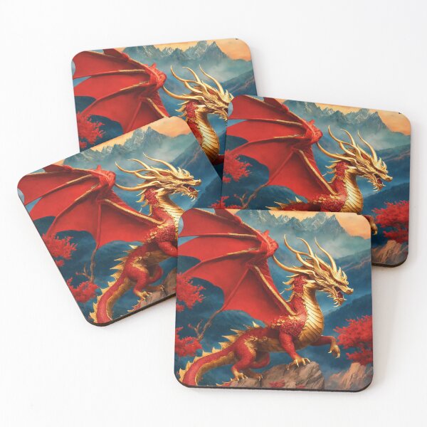Item preview, Red Gold Dragon designed and sold by RaF71PrO.