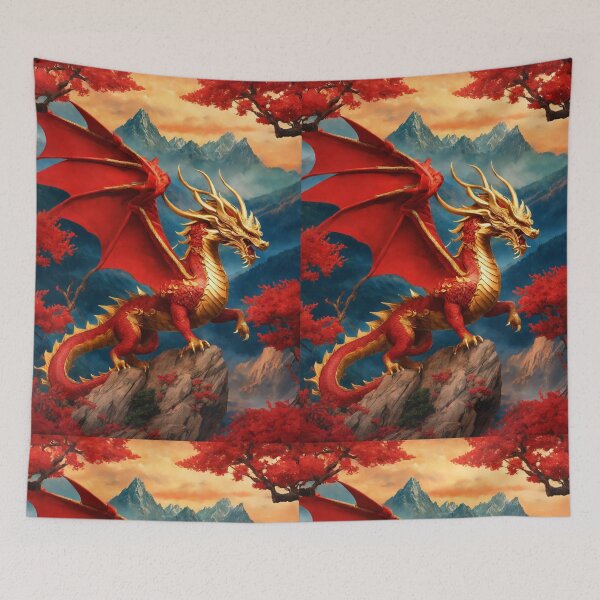 Item preview, Red Gold Dragon designed and sold by RaF71PrO.