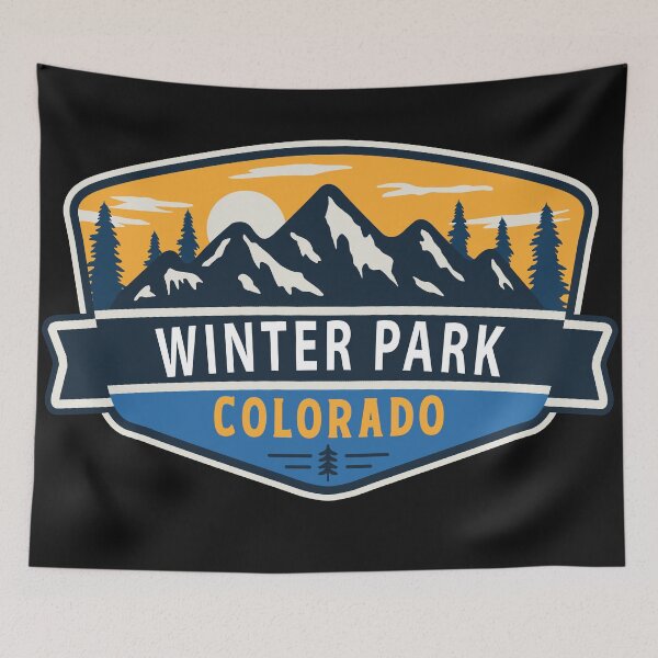 Item preview, Winter Park Colorado-Vintage designed and sold by Nature-spirit.