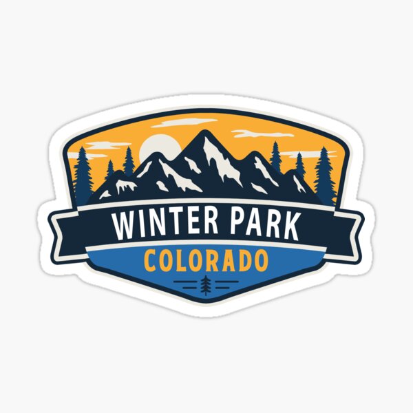 Winter Park Colorado-Vintage Sticker
