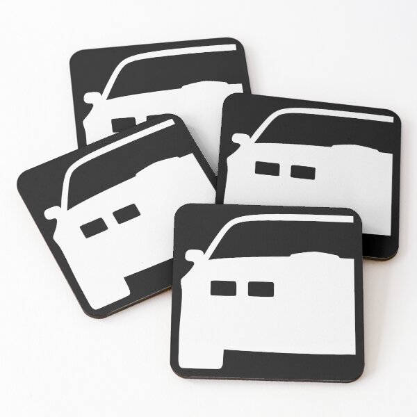 Item preview, Pontiac Firebird Trans Am 1979-1981 square white silhouette art designed and sold by EdimDesign.