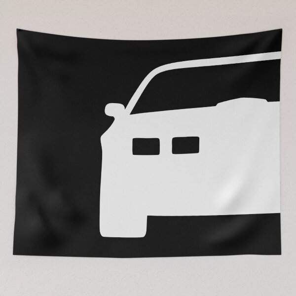 Item preview, Pontiac Firebird Trans Am 1979-1981 square white silhouette art designed and sold by EdimDesign.