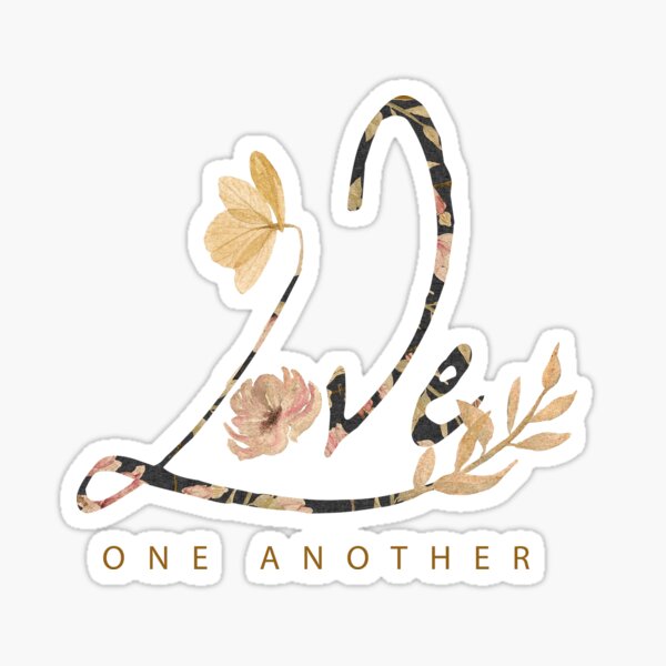 LOVE - one another Sticker