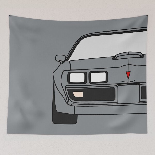 Item preview, Pontiac Firebird Trans Am 1979-1981 square black lined colored designed and sold by EdimDesign.