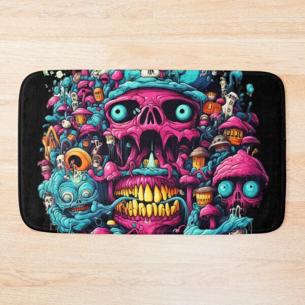 Item preview, Puppet Bad Trip, Creature Designs, Acid Smile, Psychedelic Fashion, Acid Puppet, Trippy Styles, Funny Monster designed and sold by psytrancedesign.