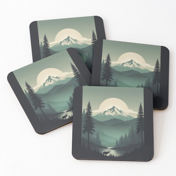 Item preview, Mountains designed and sold by ArtCraftLab.