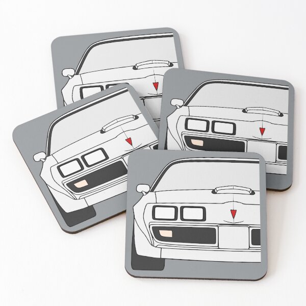 Item preview, Pontiac Firebird Trans Am 1979-1981 square white designed and sold by EdimDesign.