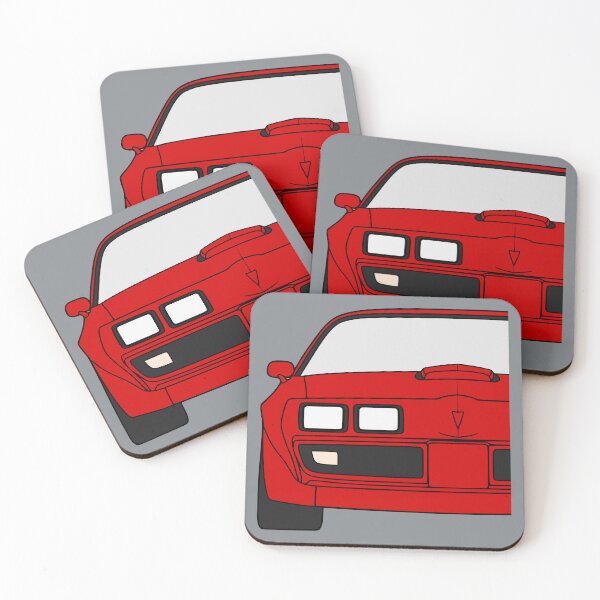 Item preview, Pontiac Firebird Trans Am 1979-1981 square red designed and sold by EdimDesign.