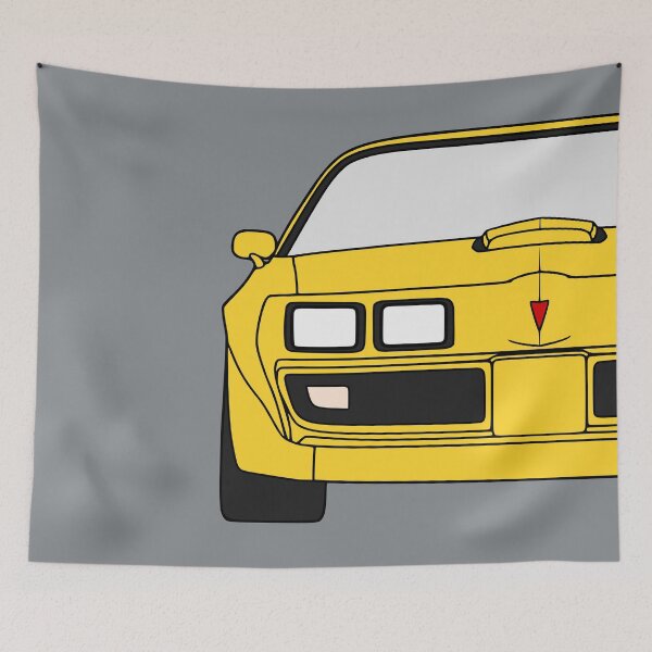 Item preview, Pontiac Firebird Trans Am 1979-1981 square yellow designed and sold by EdimDesign.