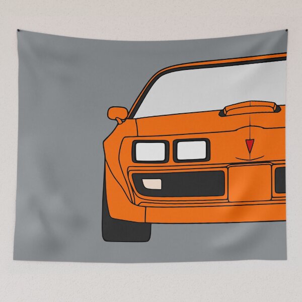 Item preview, Pontiac Firebird Trans Am 1979-1981 square orange designed and sold by EdimDesign.