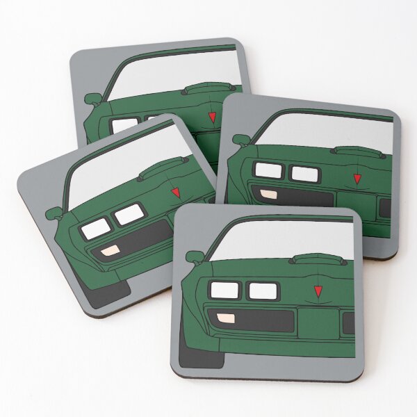 Item preview, Pontiac Firebird Trans Am 1979-1981 square green designed and sold by EdimDesign.