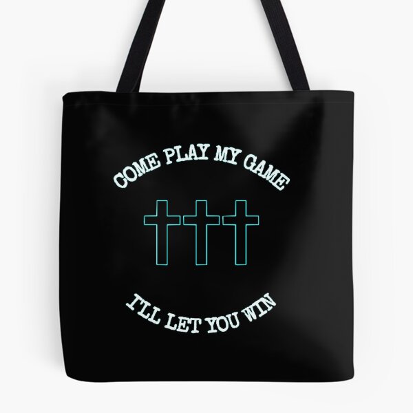 Item preview, Come play my game, black designed and sold by Stephrec.