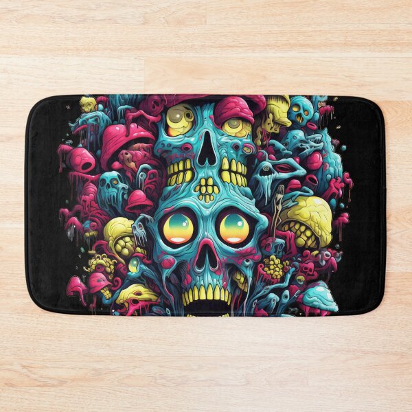Item preview, Puppet Bad Trip, Zombie Creature Designs, Acid Smile, Psychedelic Fashion, Acid Puppet, Trippy Styles, Funny Monster designed and sold by psytrancedesign.