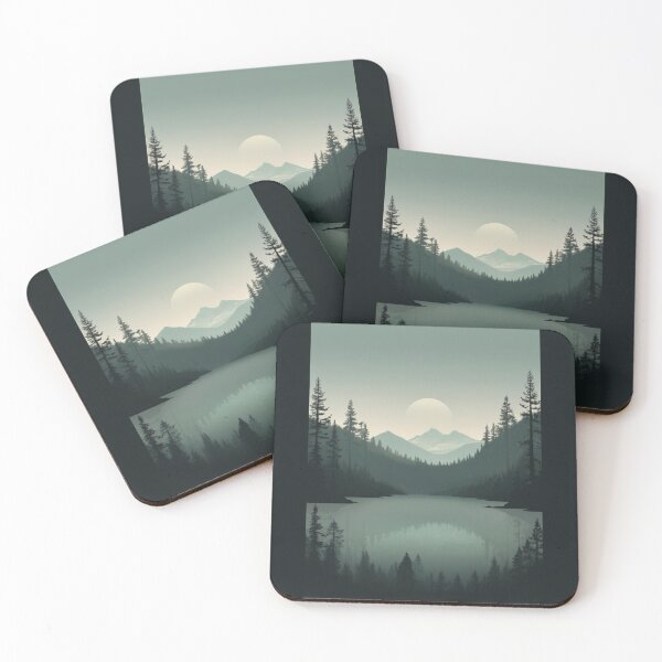 Item preview, Mountains designed and sold by ArtCraftLab.