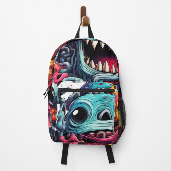 Artikelvorschau, Puppet Bad Trip, Creature Designs, Acid Smile, Psychedelic Fashion, Acid Puppet, Trippy Styles, Lustiges Monster entworfen und verkauft von psytrancedesign.
