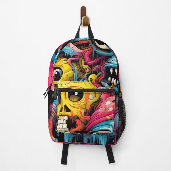 Artikelvorschau, Puppet Bad Trip, Creature Designs, Acid Smile, Psychedelic Fashion, Acid Puppet, Trippy Styles, Lustiges Monster entworfen und verkauft von psytrancedesign.