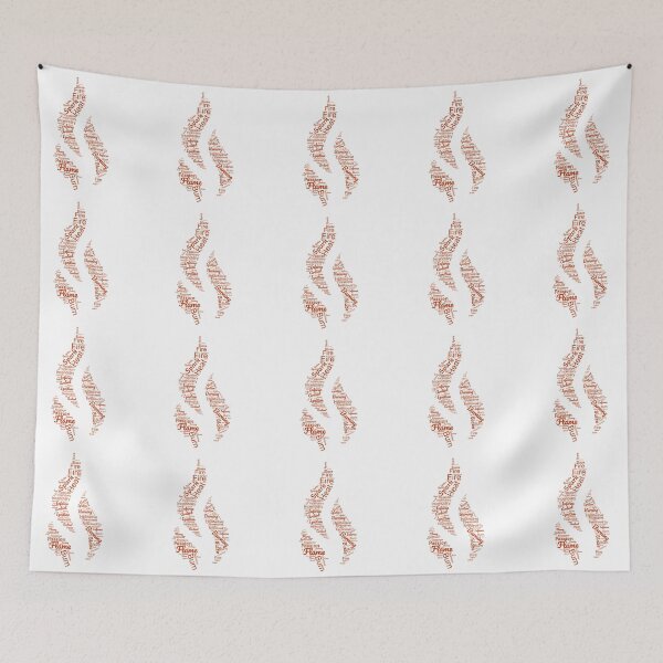 Item preview, Flame Word Cloud designed and sold by Delamoon.