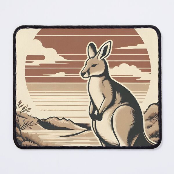 Item preview, Kangaroo retro designed and sold by RubisLeaf.
