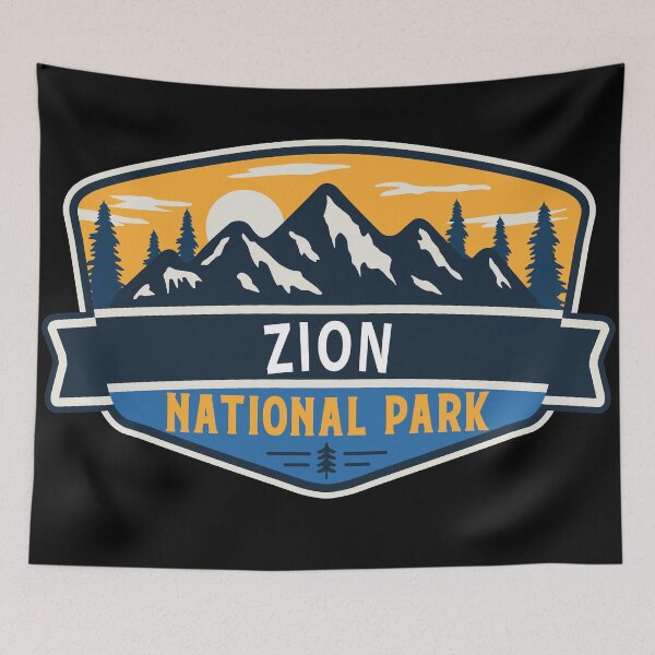 Artikelvorschau, Zion Nationalpark-Vintage entworfen und verkauft von Nature-spirit.