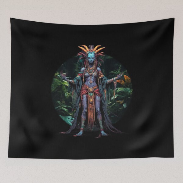 Item preview,  Shamanic Alien, Witch Doctor, Cosmic Power designed and sold by Burn-Ego.