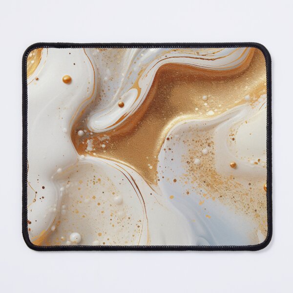 Item preview, Gold and White Marble Agate designed and sold by Winarrts.