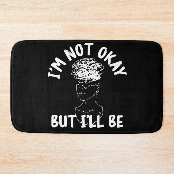 Item preview, Not fine quotes: Im down and not okay for sad people designed and sold by The  Knick Knack Nook.