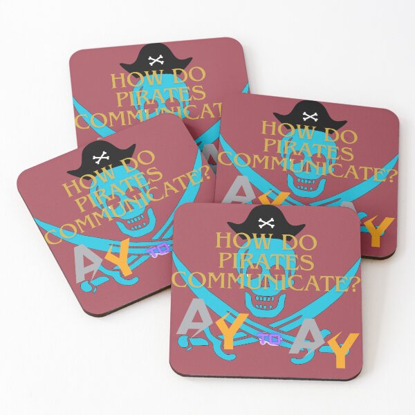 Item preview, How do pirates communicate? designed and sold by FELTOLTVE.