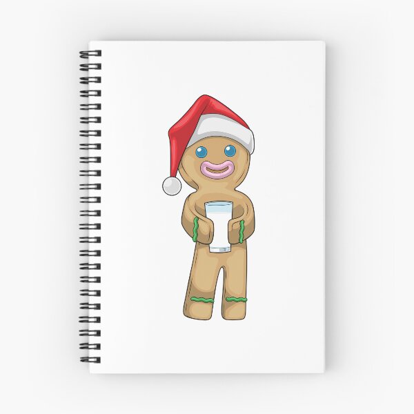 Item preview, Gingerbread man Christmas Milk designed and sold by Snabdesign84.