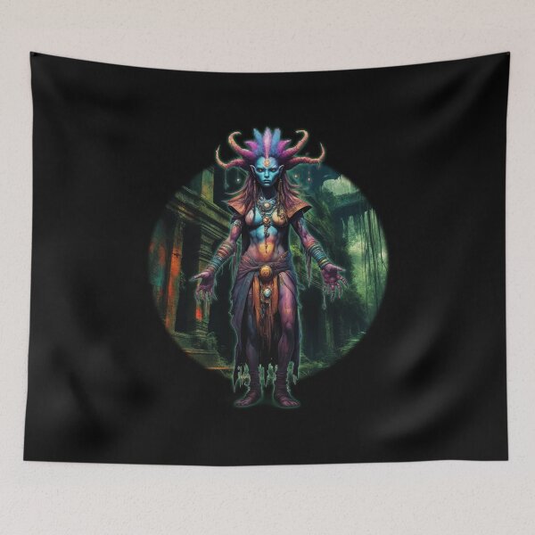 Item preview, Shamanic Alien, Spirit Guide, Cosmic Power designed and sold by Burn-Ego.