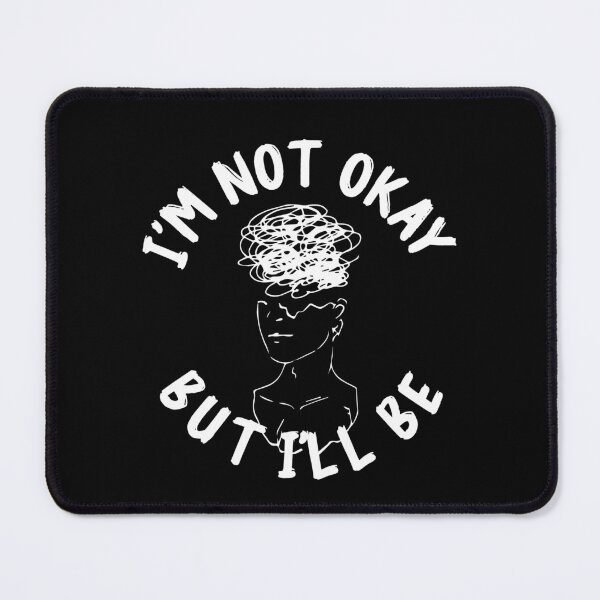 Item preview, Im down: Quotes for not okay people designed and sold by The Knick Knack Nook.