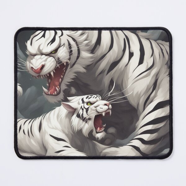 Item preview, White mother and cub tiger designed and sold by Giorgino-Gio.