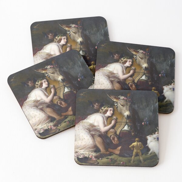 Item preview, Scene from a Midsummer Night's Dream - Titania and Bottom - Edward Landseer designed and sold by forgottenbeauty.
